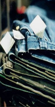 Jeans Moden aus 2. Hand
