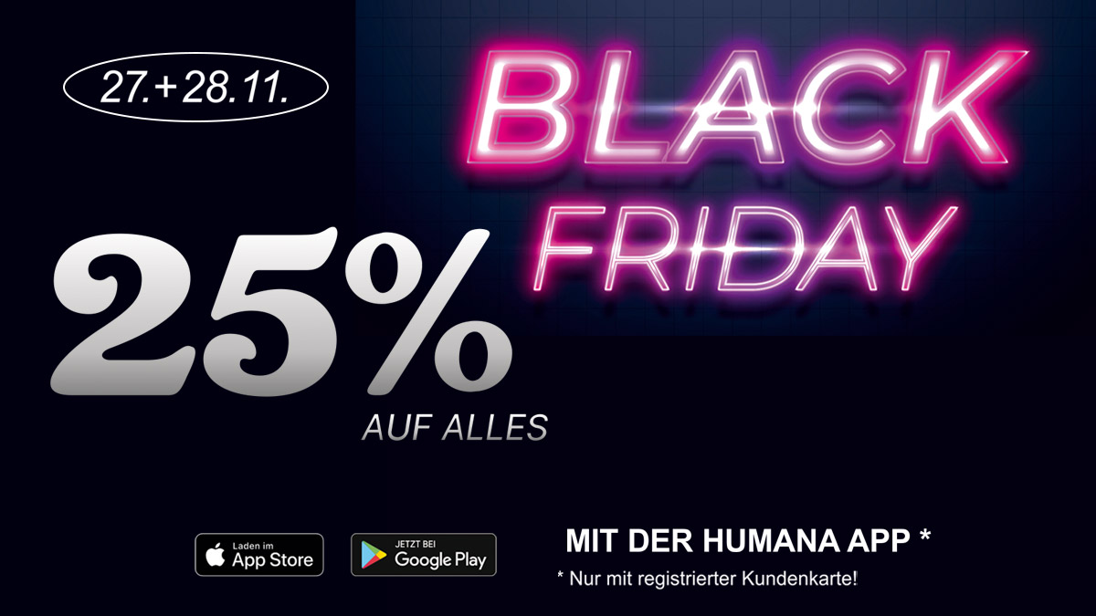 Black Friday-25%-Rabatt