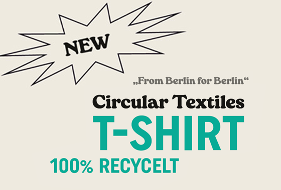 T-SHIRT  100% recycled