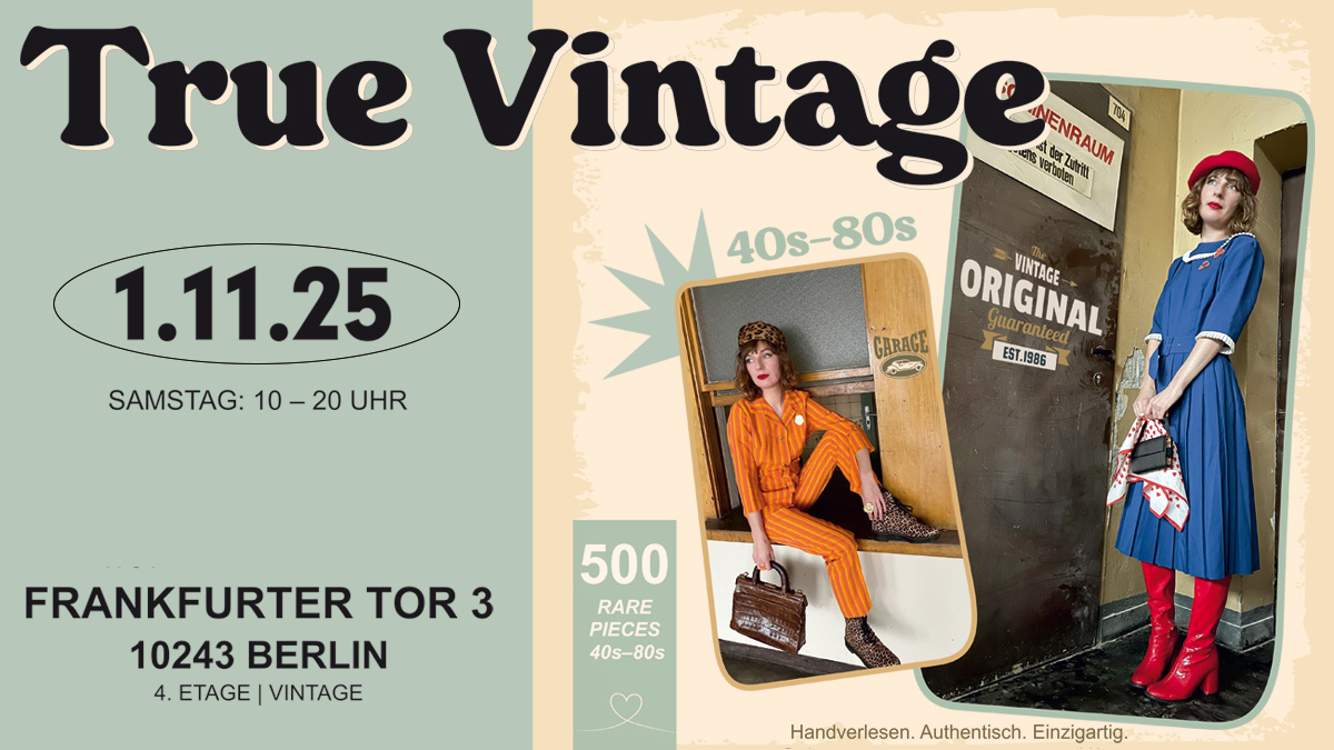 Vinatge Event Frankfurter Tor: 40s-80s