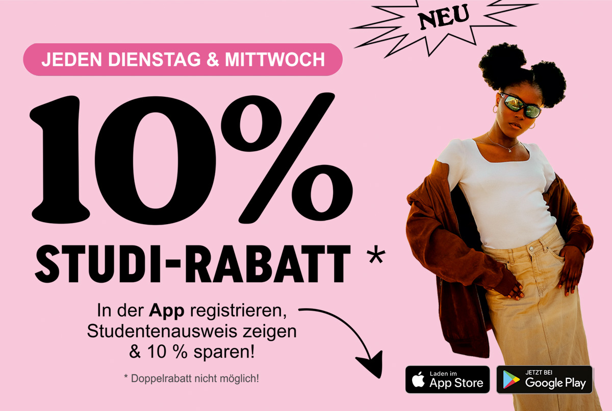 10% Studi-Rabatt